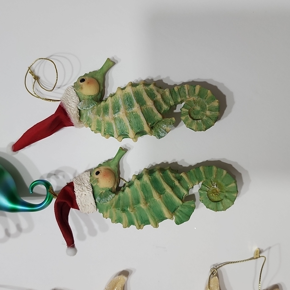 Christmas Hanging Decorations At the Sea 14 Ornaments Pieces. - Picture 7 of 13